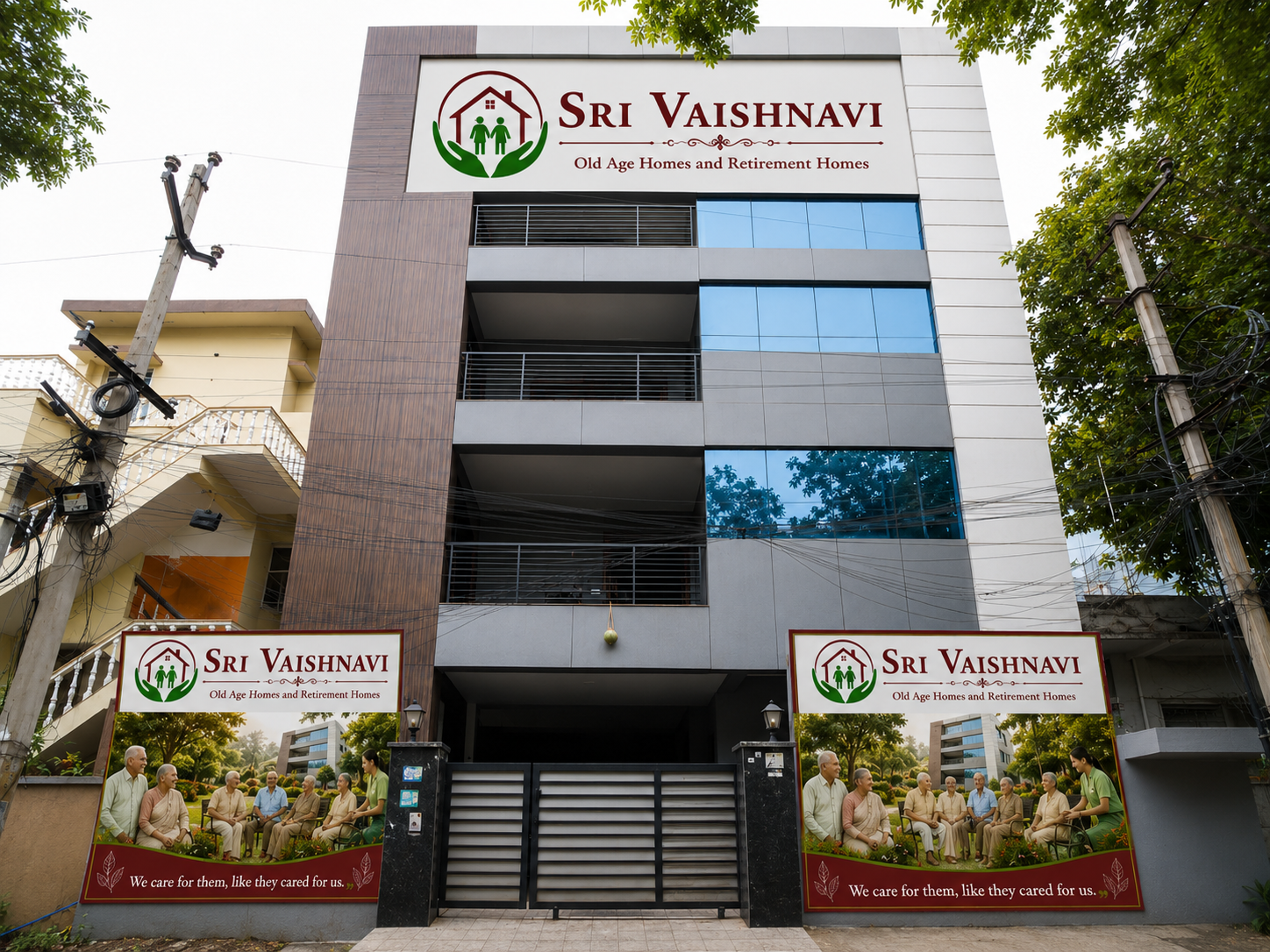Caring at Sri Vaishnavi Retirement Home